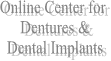Online Center Dentures Logo